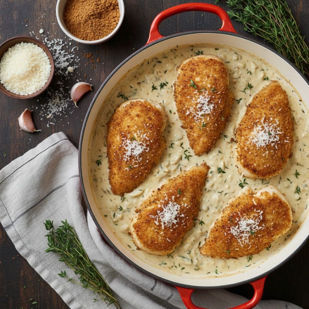 Creamy Parmesan Chicken