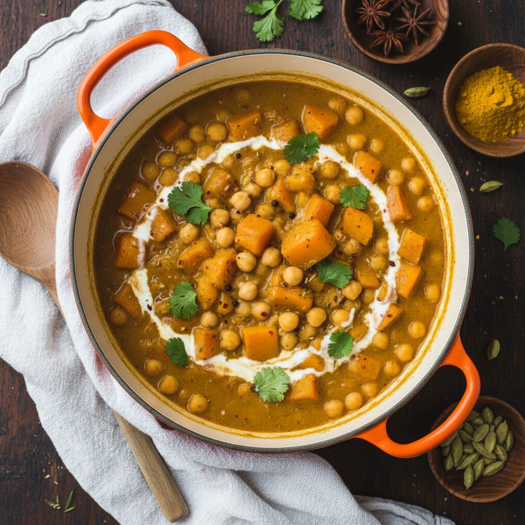 Butternut & Chickpea Curry