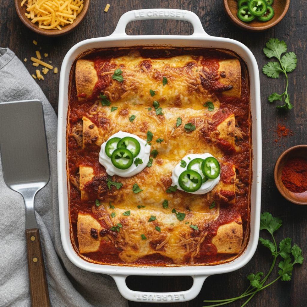 Pulled Pork Enchiladas