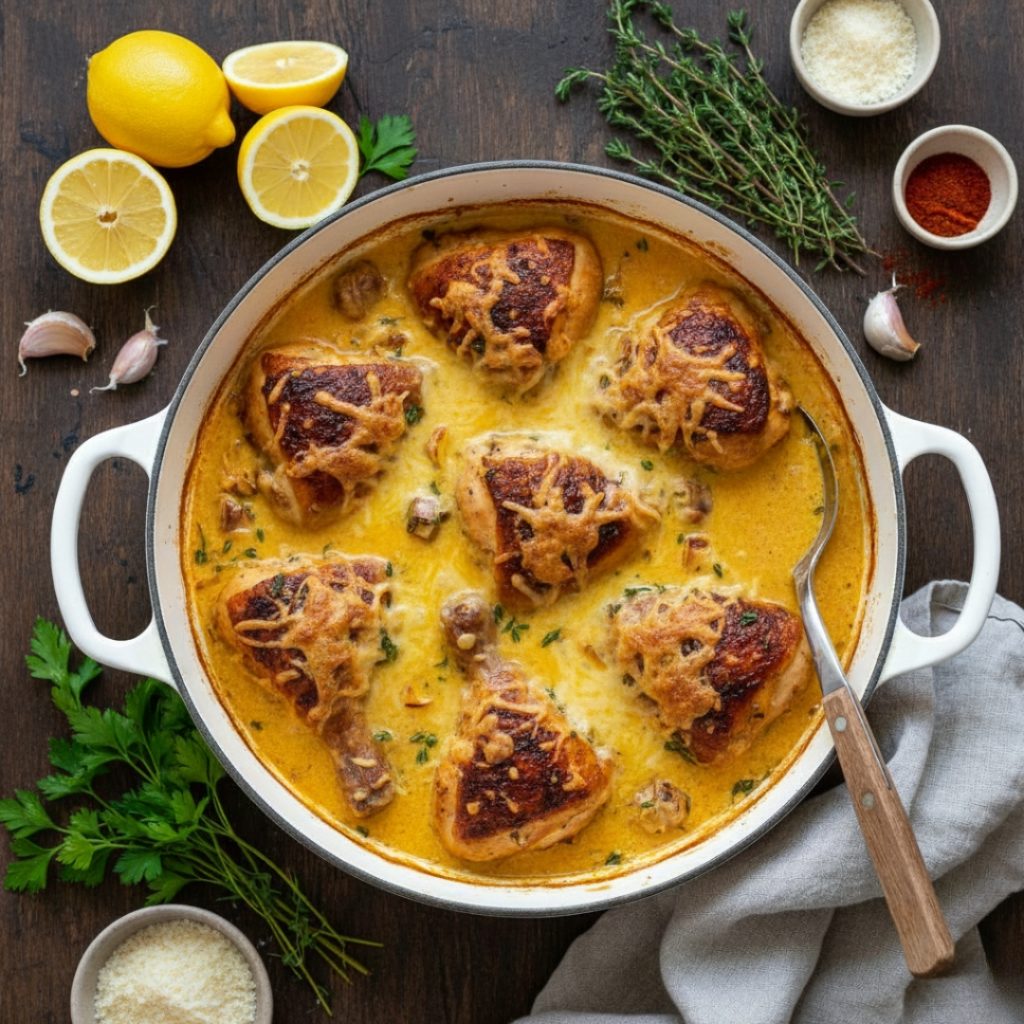 Lemon Parmesan Chicken
