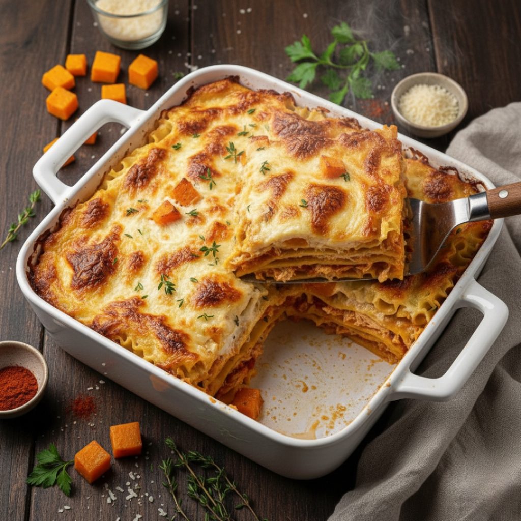 Chicken & Butternut Lasagne