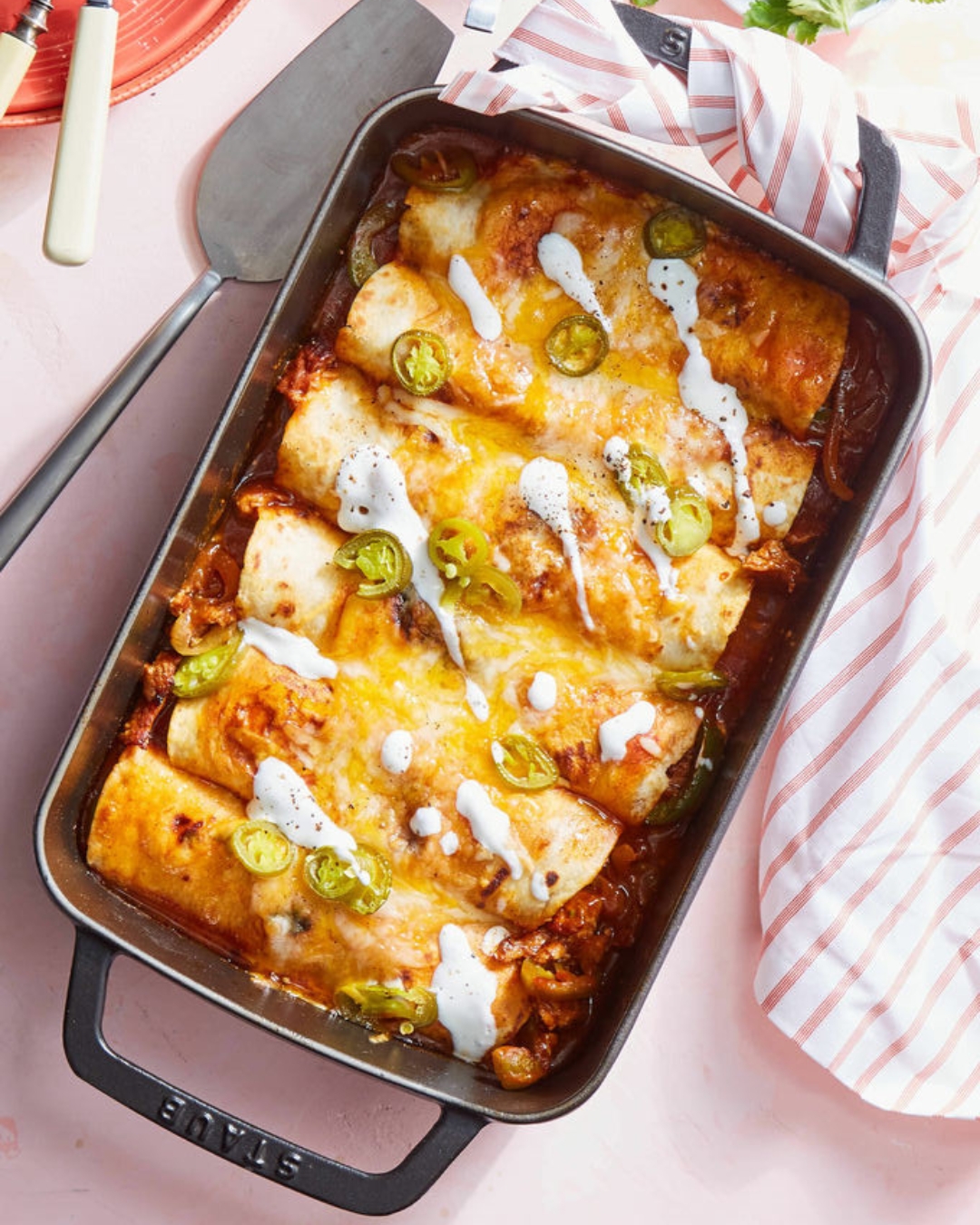 Pulled Pork Enchiladas