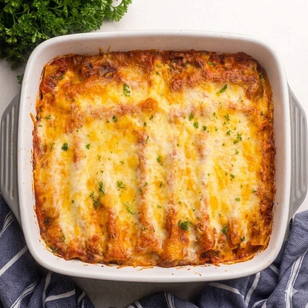 Spinach and Feta Cannelloni